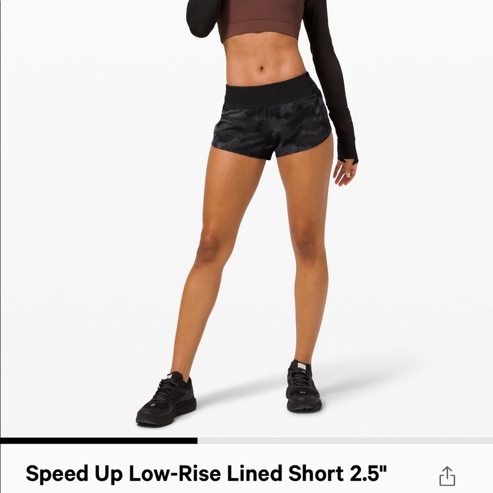 Lululemon Speed Up Shorts